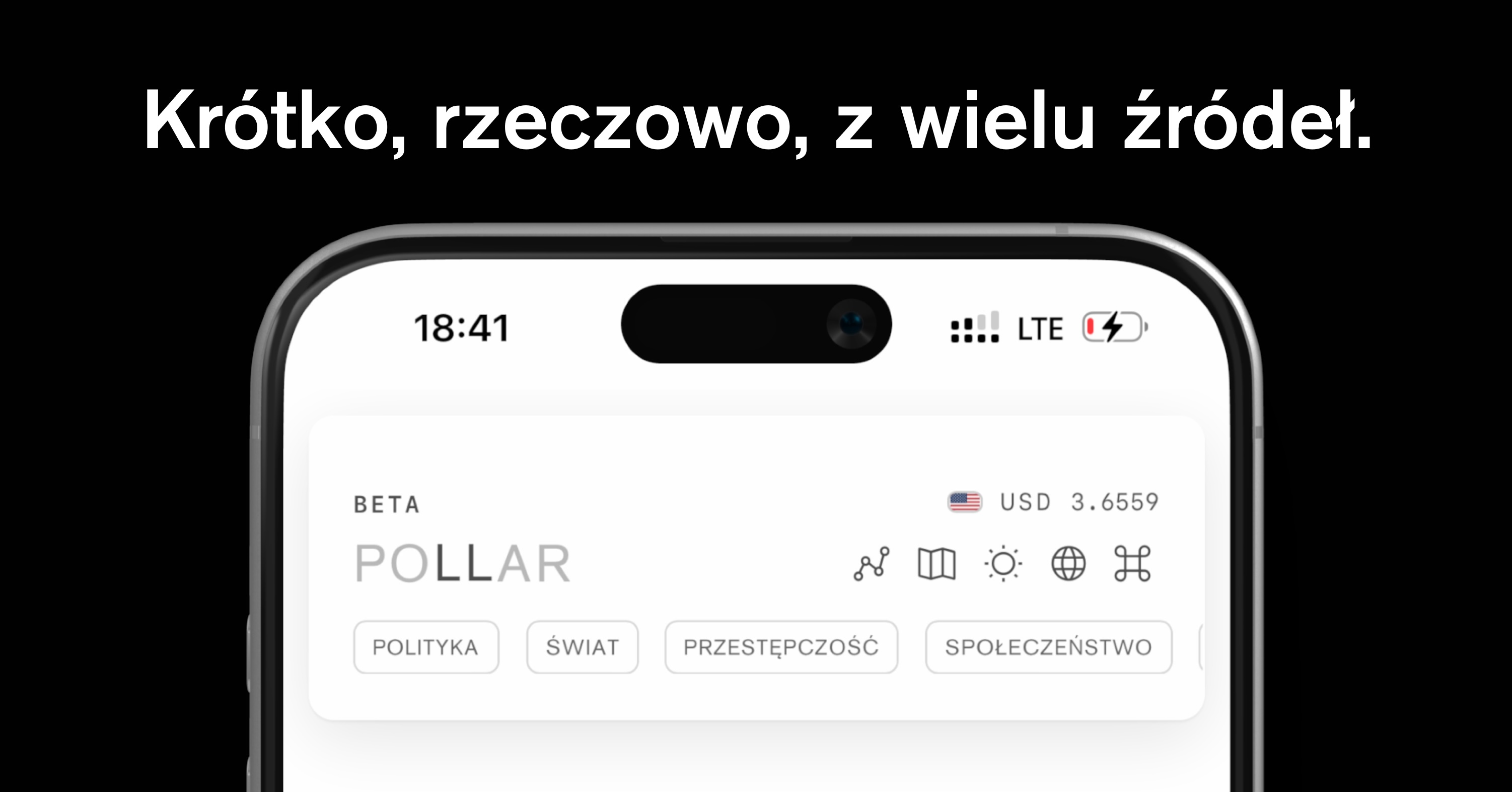 Screenshot of Pollar: Visualizing Polish News with Hierarchical Clustering